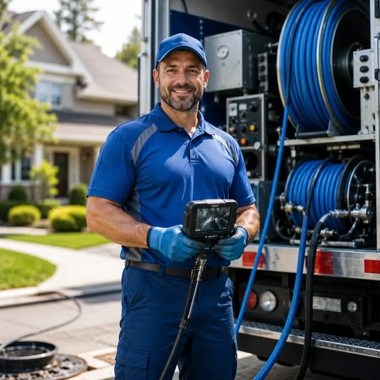 Local outdoor drain cleaning specialists in Dundee, MI